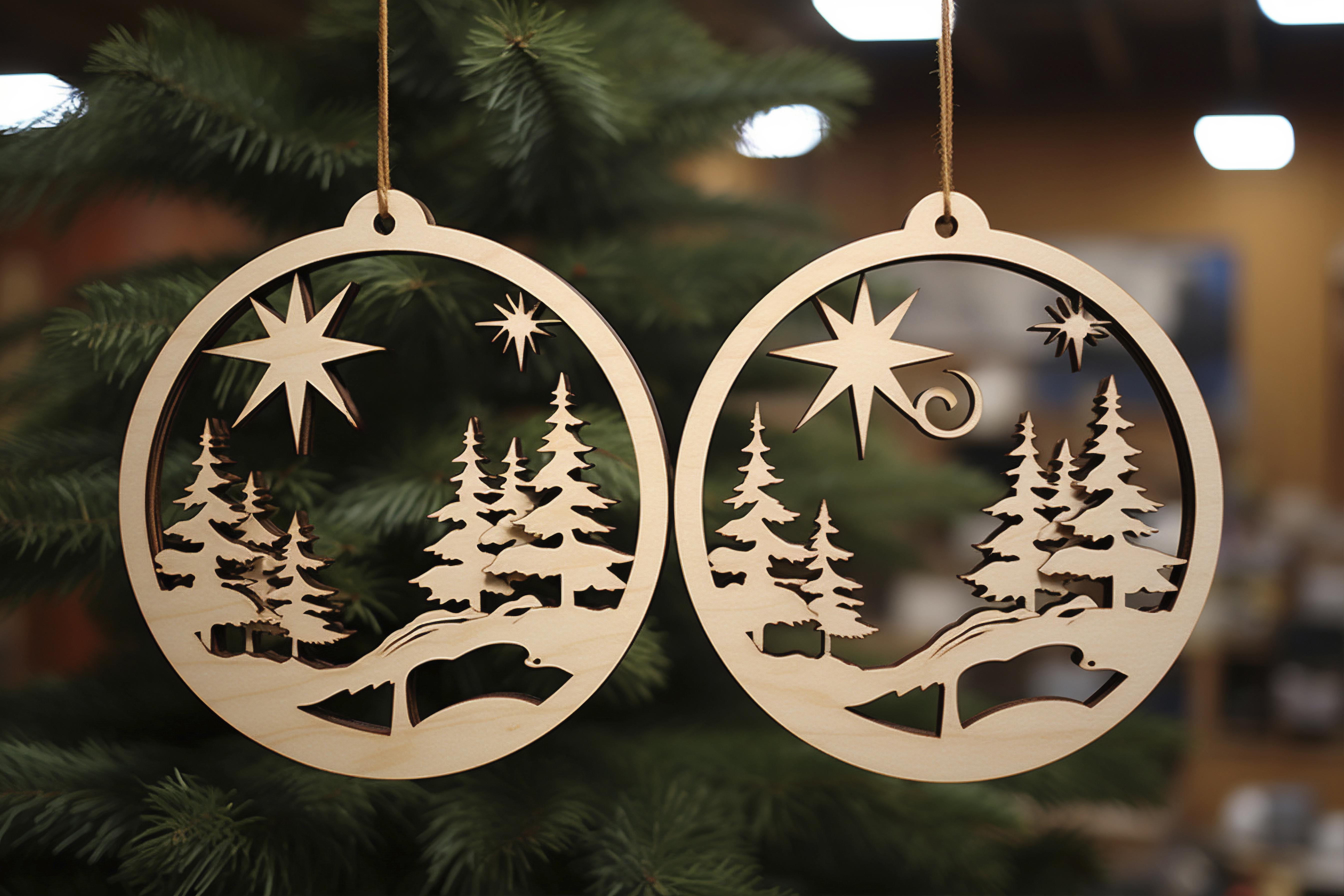 handcrafted-wooden-decorative-baubles-sculpture