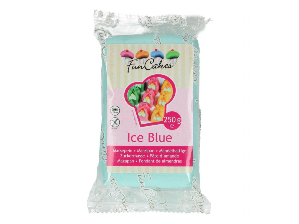 ice blue marcipán