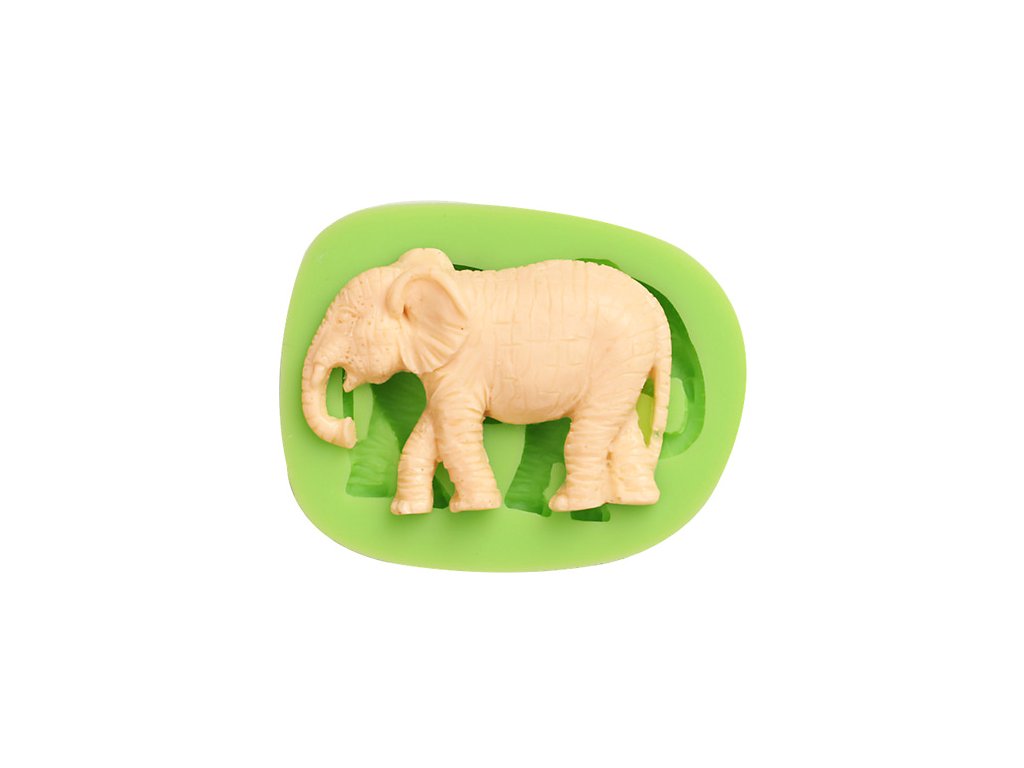 7ES 0020 Elephant Silicone Molds Fondant Mould for cake decorating