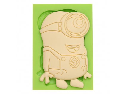 7ES 0849 Lovely Minions Silicone Molds Fondant Moulds for cake decorating
