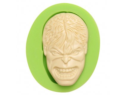 7ES 0812 The Hulk Mask Fondant Silicone Molds for cake decorating