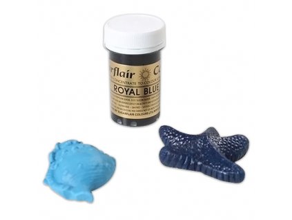 Gelová barva Sugarflair (25 g) Royal blue