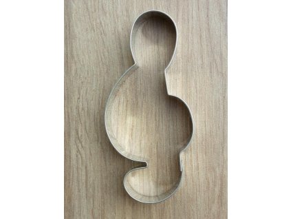 Vykrajovátko tvar houslový klíč