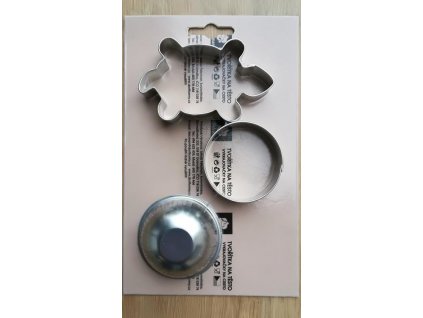 Sada vykrajovátek na 3D želvu