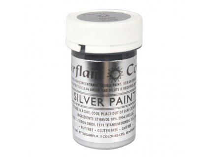 silver paint