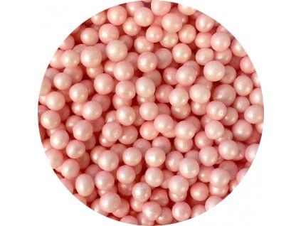 cukrove perly ruzove perletove 50 g