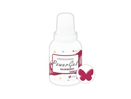 gelova barva food colours powergel 20 g raspberry shrub