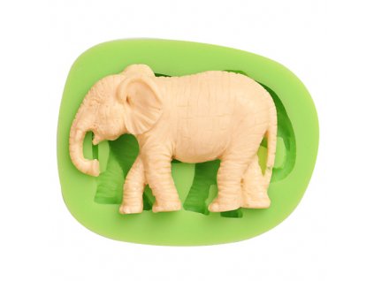 7ES 0020 Elephant Silicone Molds Fondant Mould for cake decorating
