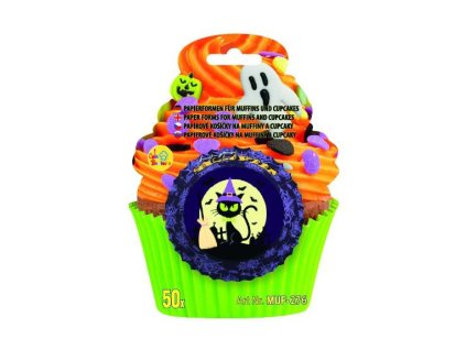 alvarak kosicky na muffiny halloweenske s kockou 50 ks