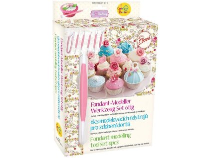 alvarak modelovaci nastroje fondant set c pro zdobeni dortu 6 ks