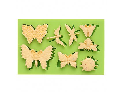 7ES 0207 Butterflies Series Silicone Molds Fondant Mould for cake decorating