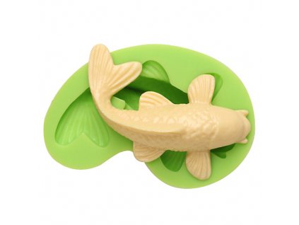 7ES 0402 Animal Mould Koi Fish Fondant Silicone Molds for cake decorating