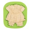 ES 1111 Baby Dress with Sunflowers Silicone Molds