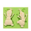 7ES 0810 Cartoon Themed Fondant Silicone Molds for cake decorating