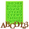 Silikonová formička abeceda s čísly