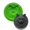 Silikonová formička hlava kočky
