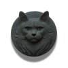 Silikonová formička hlava kočky
