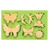 7ES 0207 Butterflies Series Silicone Molds Fondant Mould for cake decorating