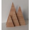 Dřevěné hory/stromy - dub - volitelná výška (Výška 30 cm)