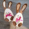 Zajíček z vejce - DIY sada dva malí zajíčci