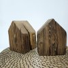 Domeček ze starého trámu (Výška 15 cm) 2ks