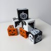 halloweenské pexeso - malované kostky