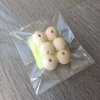 Dřevěné korálky - balení velikosti 20mm, 6ks v sáčku