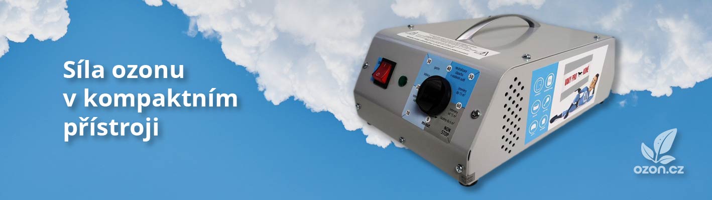 Síla ozonu v kompaktním přístroji