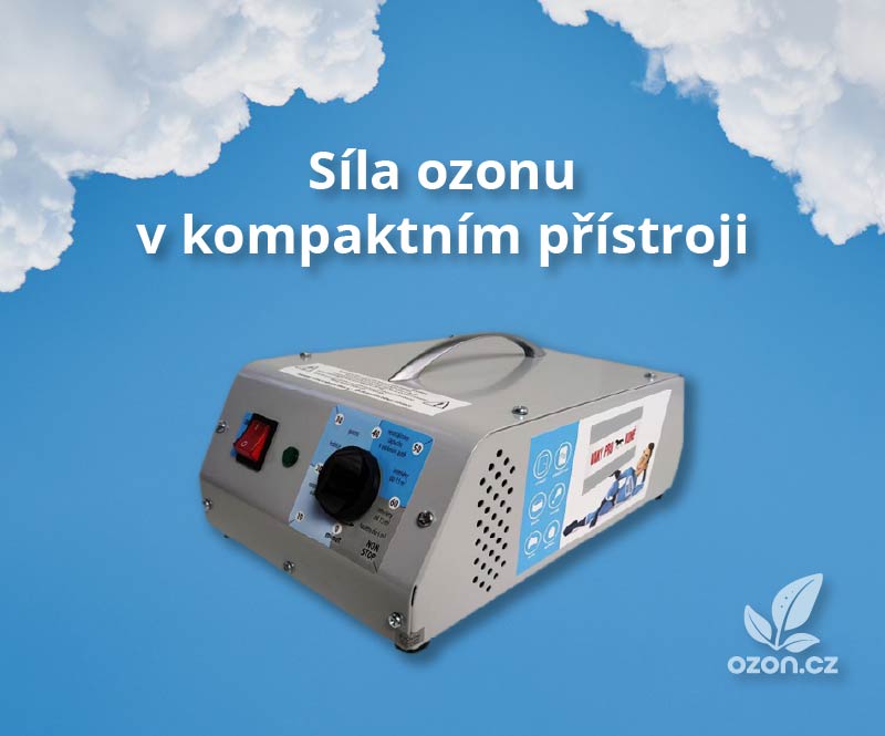 Síla ozonu v kompaktním přístroji
