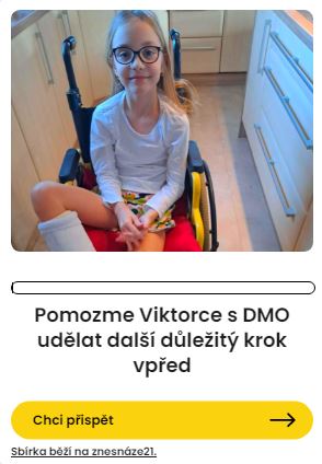 Pomozme Viktorce s DMO udělat další důležitý krok vpřed