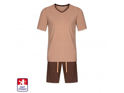 Pyjamo set short body brown O3