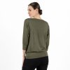 bambusovy top netopyr khaki 3 4 rukav volny strih damsky (4)