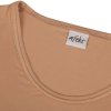 Slim U shirt body neck