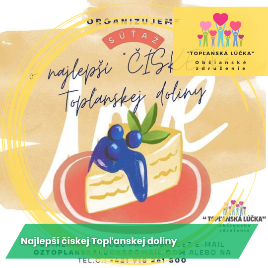 "NAJKRAJŠÍ ČÍSKEJK TOPĽANSKEJ DOLINY"