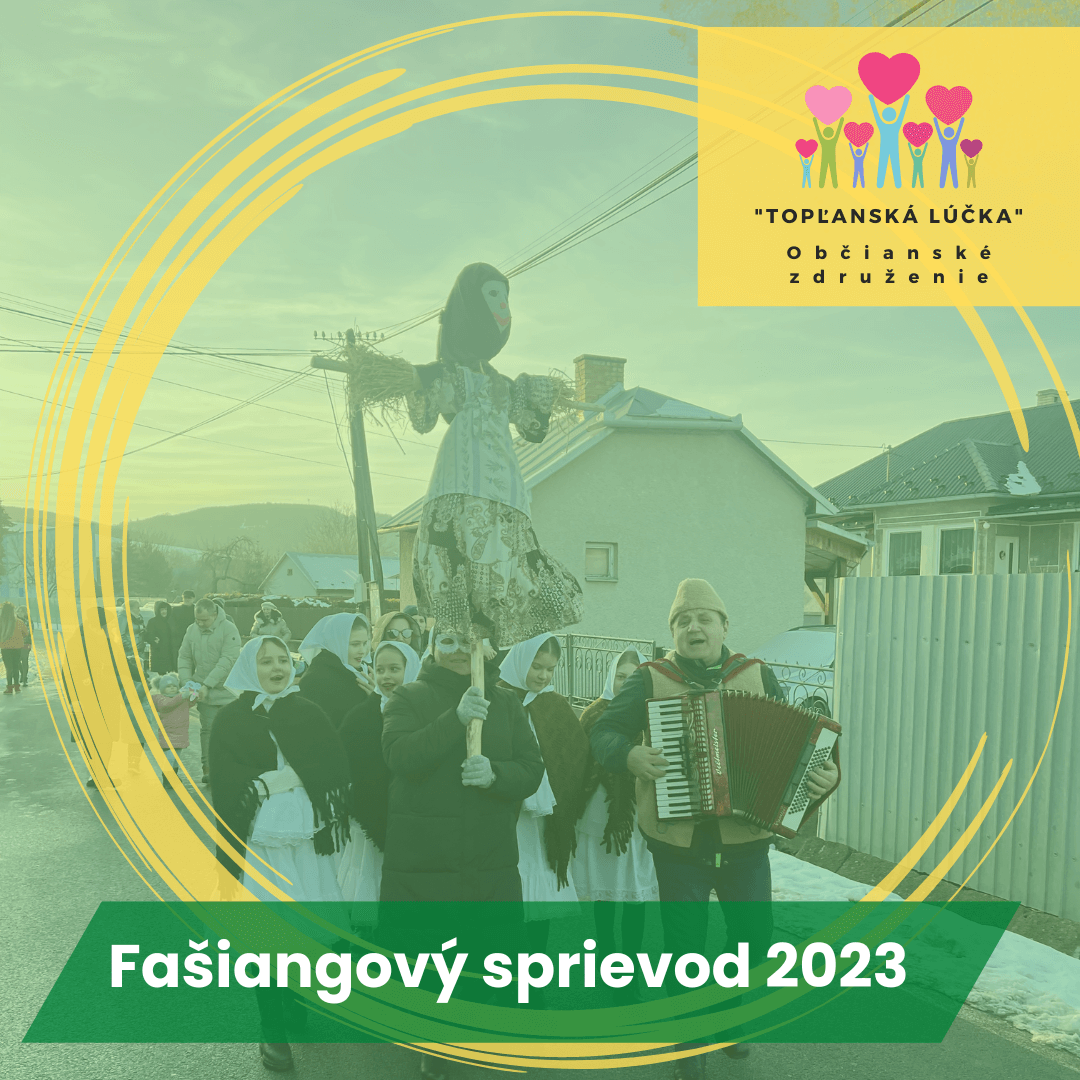 Fašiangový sprievod- Hádzanie Moreny