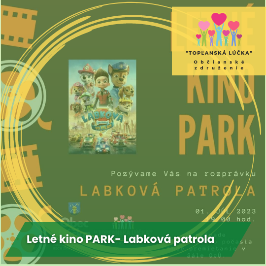 Letné kino PARK- Labková patrola