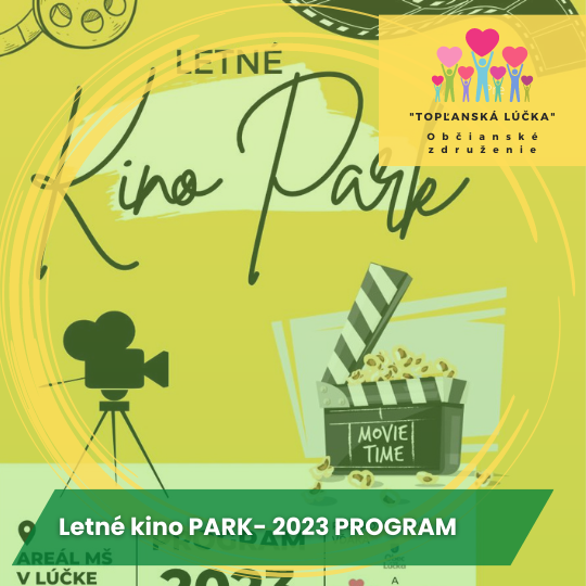 Otvárame Letné Kino Park 2023