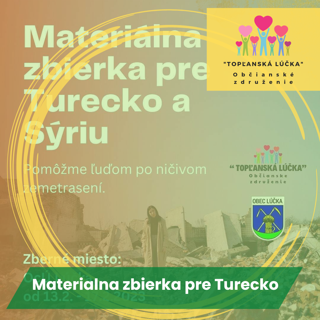 Zbierka pre TURECKO