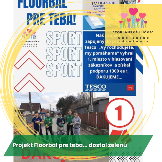 Projekt Floorbal pre teba