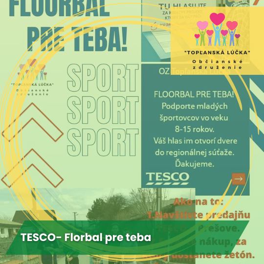 Florbal pre teba- podporme šport našich mladých talentov