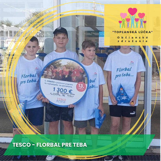 TESCO - FLORBAL PRE TEBA