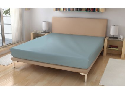 prostěradlo froté č.25 ledově modrá