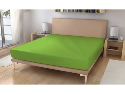 prostěradlo froté č.42 zelená kiwi
