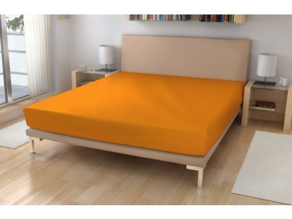 prostěradlo froté č.44 pomerančová
