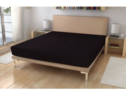 prostěradlo froté č.48 černá