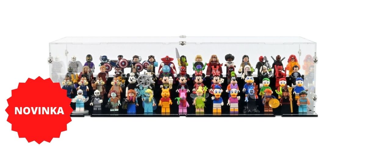 Nová generace displej boxů pro LEGO® minifigurky