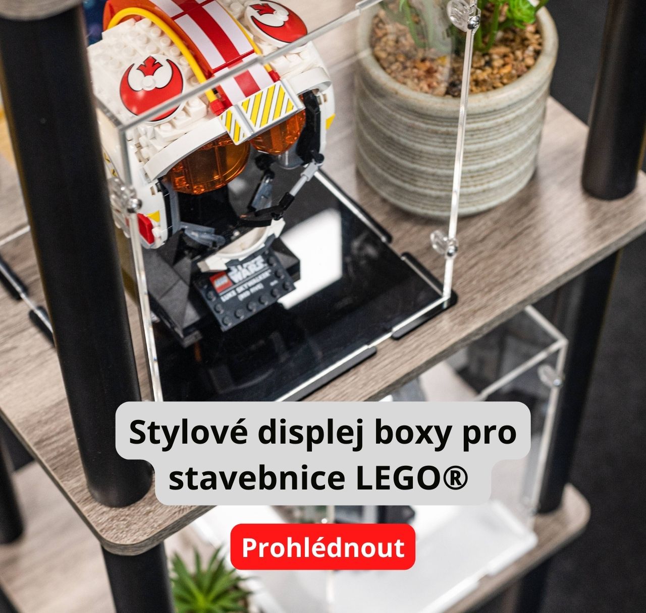 Displej boxy pro Lego stavebnice