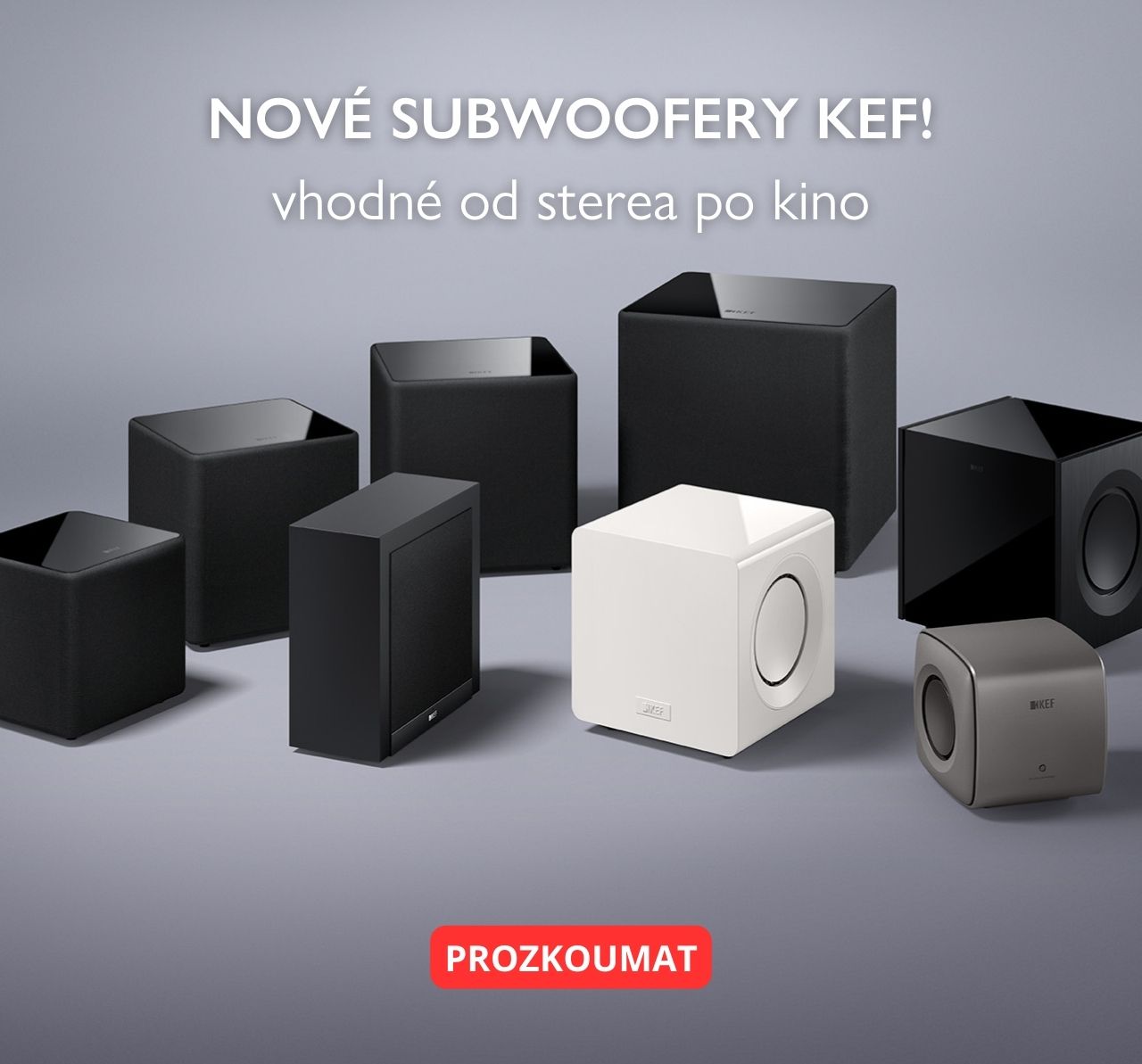 Kef subwoofery