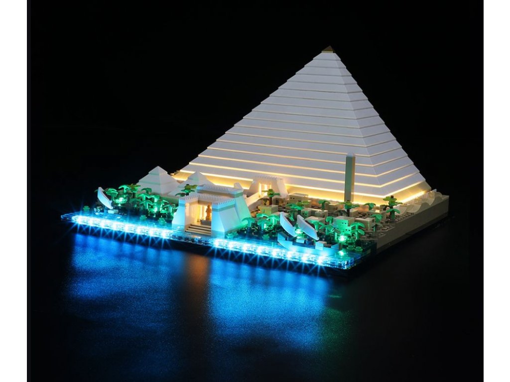 Osvětlení pro LEGO® Velká pyramida v Gíze (21058)