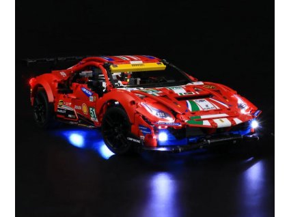 Osvětlení pro LEGO® Ferrari 488 GTE „AF Corse #51” (42125)